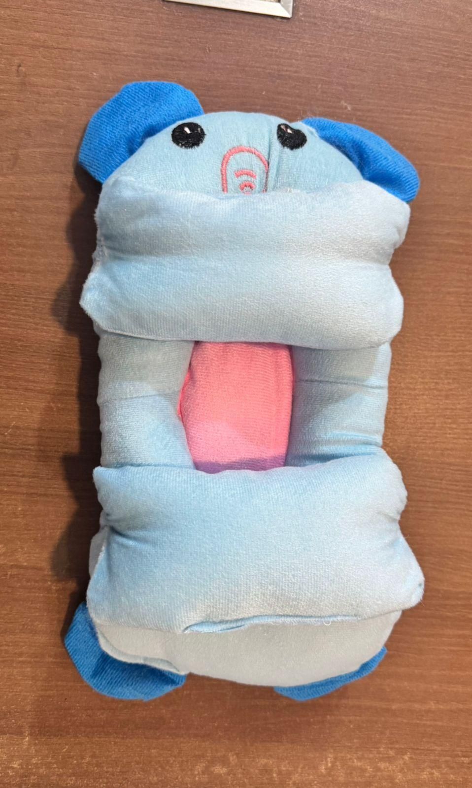Baby Shaping Head Support Pillow – Soft Cotton Cushion for Infants (Assorted Colours)