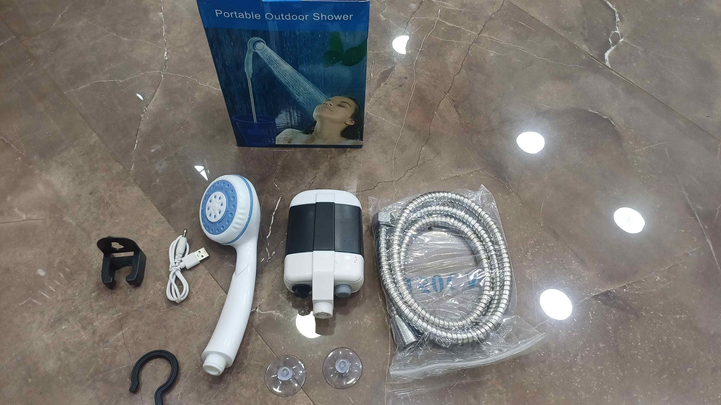 Portable Camping Shower - Lightweight Outdoor Solar Shower for Hiking & Travel