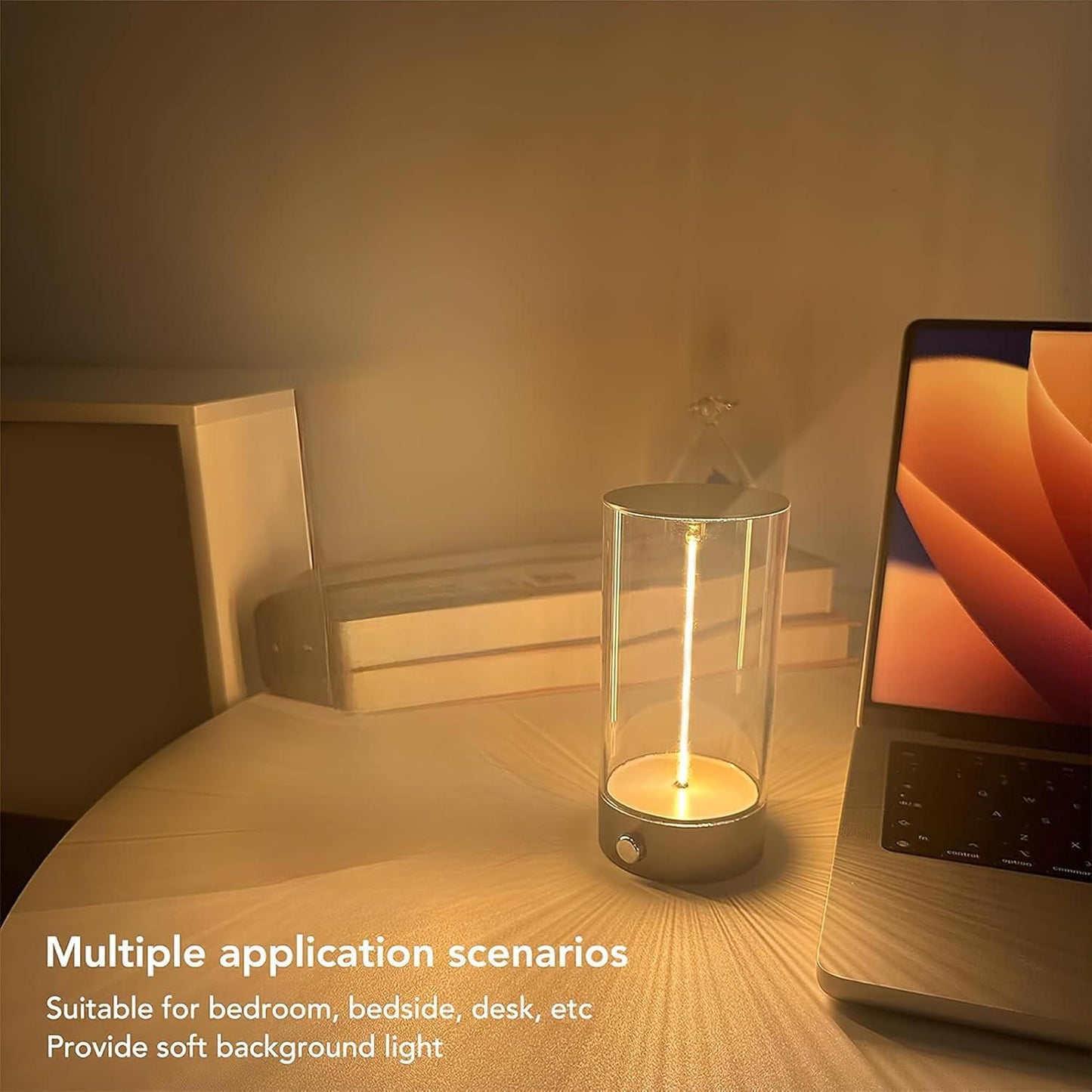 Magnetic Lamp Light – Wireless Rechargeable LED with Adjustable Mount